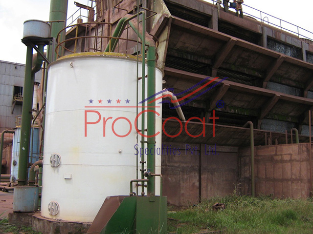 Anti Corrosion Coating - AVGF Tank