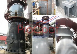 Decomposition Boiler Under ProCoat Protection Coating